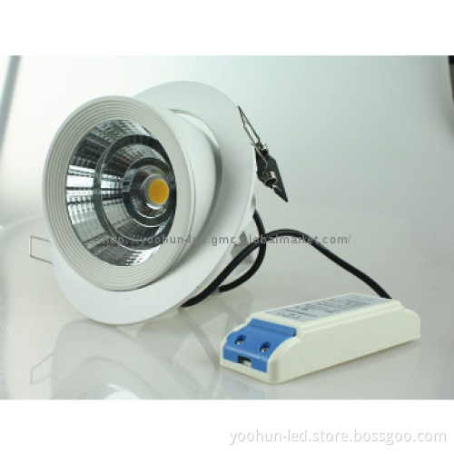 2014 TUV&SAA approval gimble&gimbal led round downlight 15w
